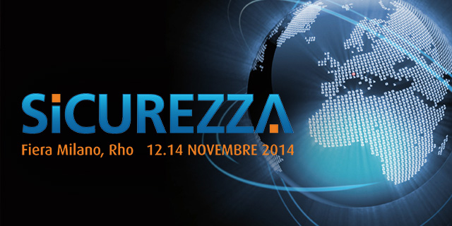 Fiera Sicurezza 12-14th November 2014